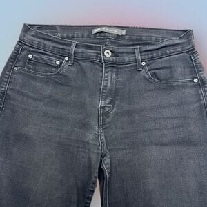 LEVI’S 505 Women’s 10 Black STRAIGHT LEG Jeans